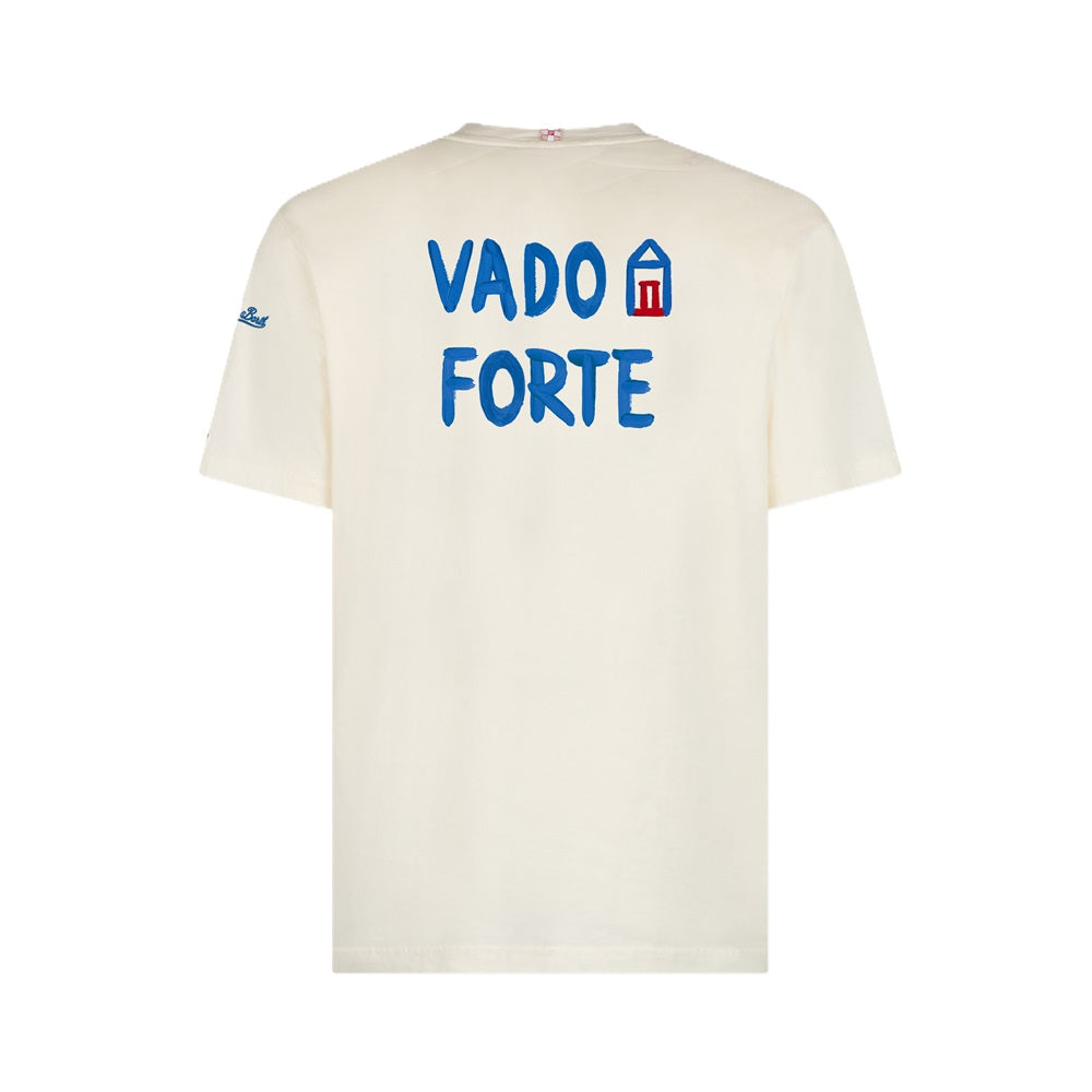 De Maglietta Uomo 'Tatra Bahn' – T-Shirt Tedescacon Scritta Ironica – 100% Cotone, Regular Fit, Bianca, Taglia M