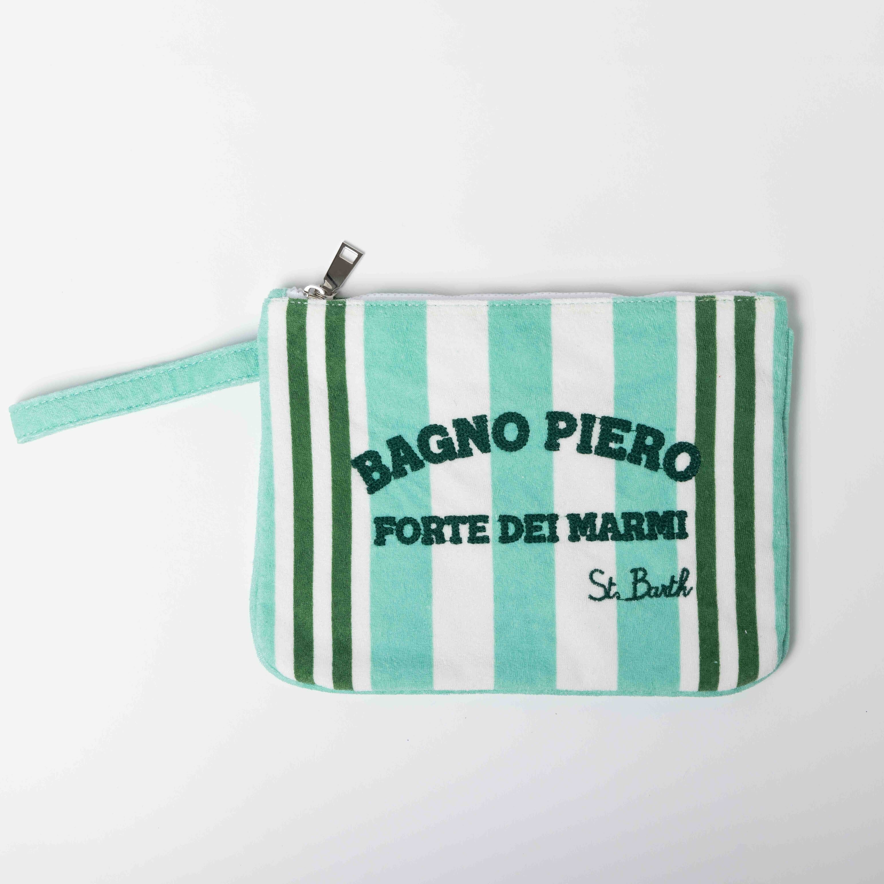 Pochette Saint Barth per Bagno Piero in spugna