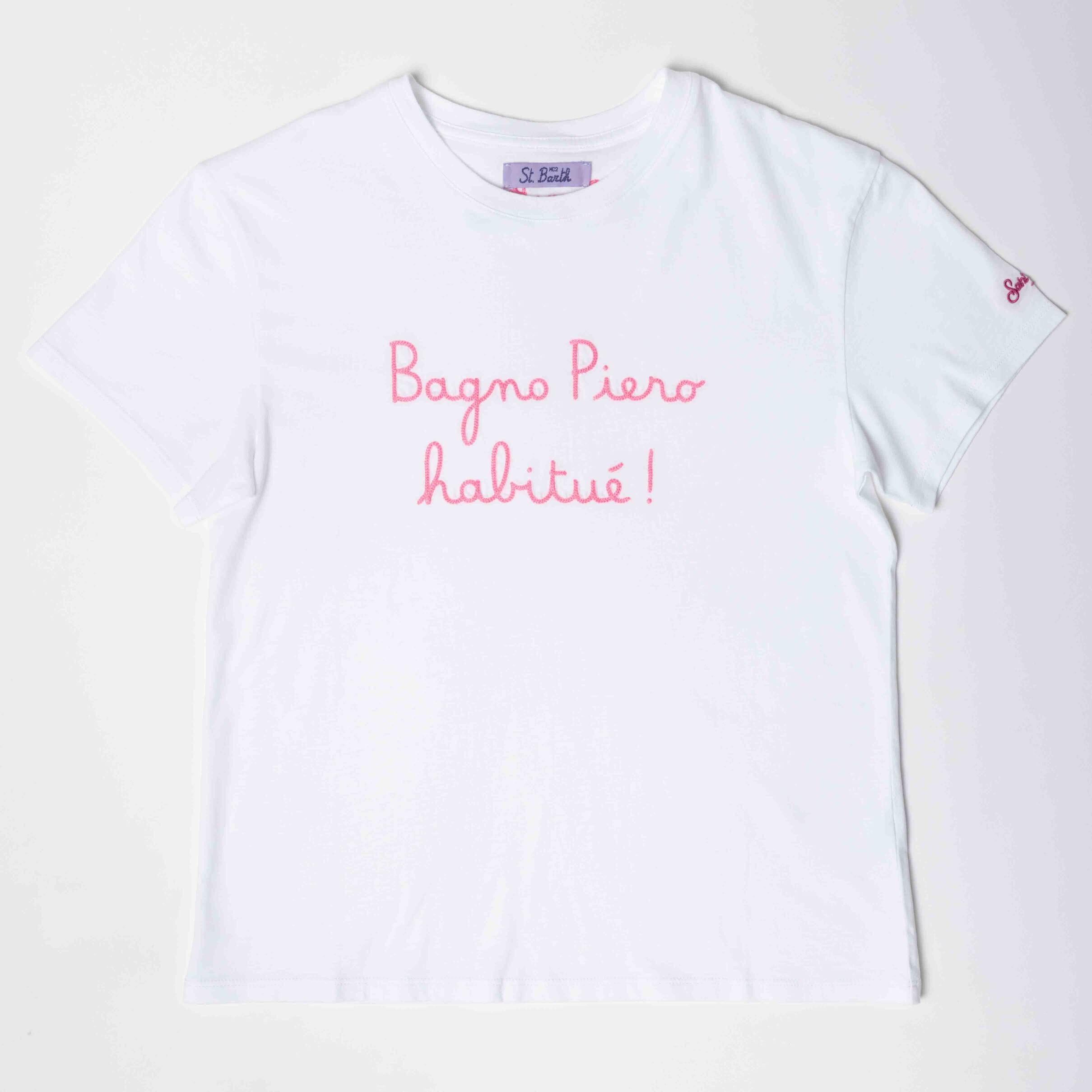 T-shirt donna Saint Barth Bagno Piero Habituè