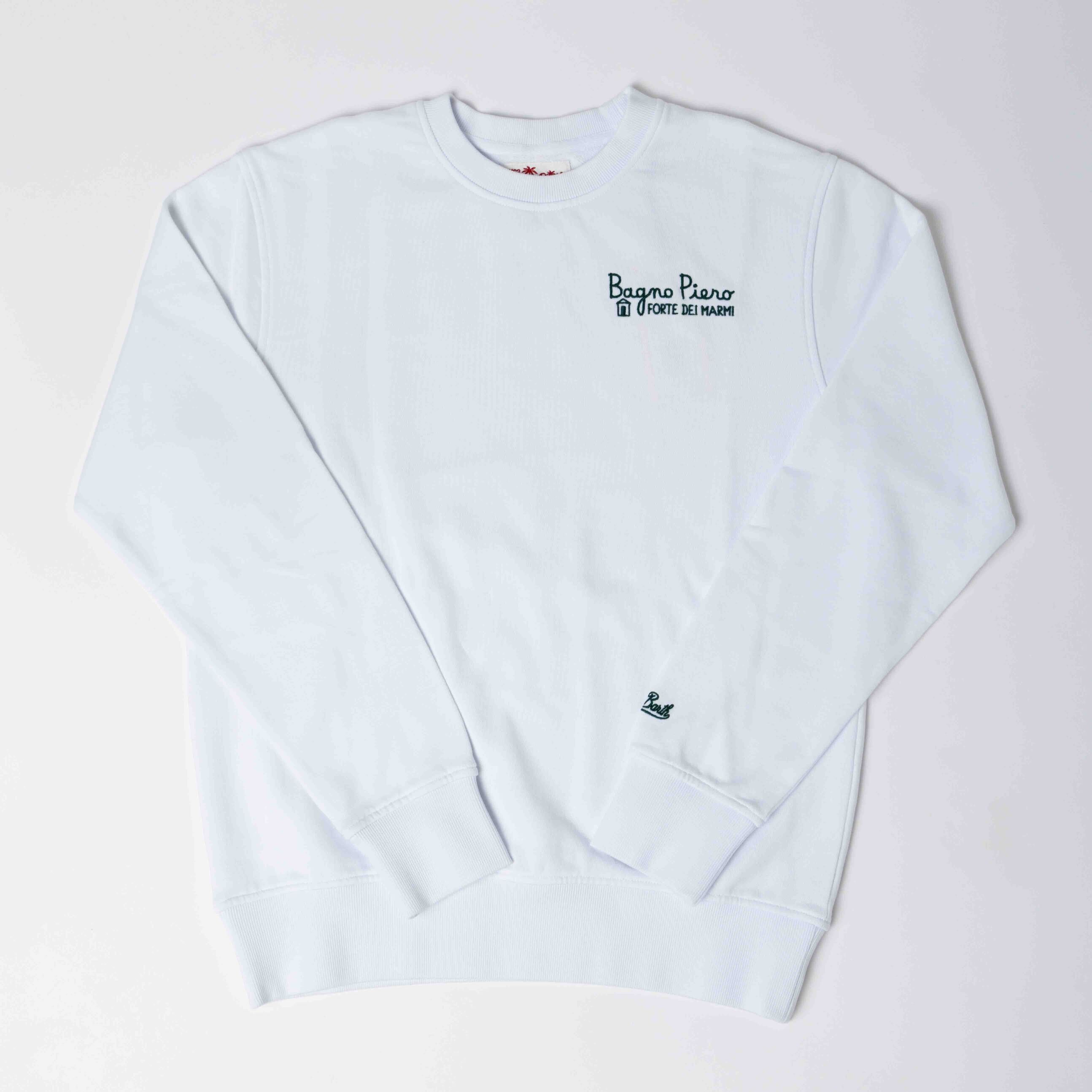 Bagno Piero x Saint Barth sweatshirt with embroidery