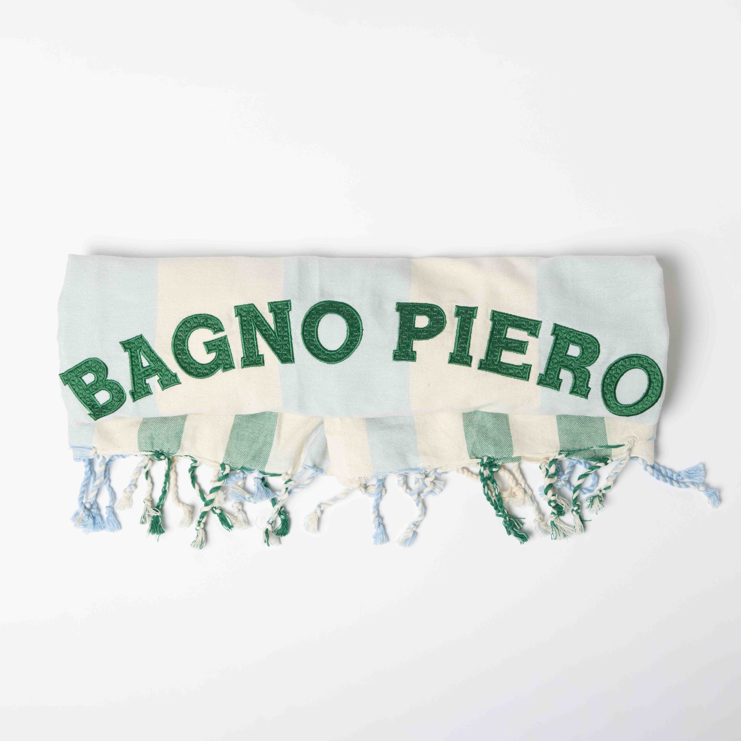 Bagno Piero x Saint Barth beach towel